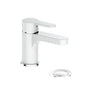 Vogt BF.LN.1001.CW- Lusten Faucet With White Pop-Up Cc/Gw