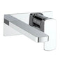Vogt BF.NU.1410.CC- Niveau Wall Mount Lavatory Faucet With Plate Cc