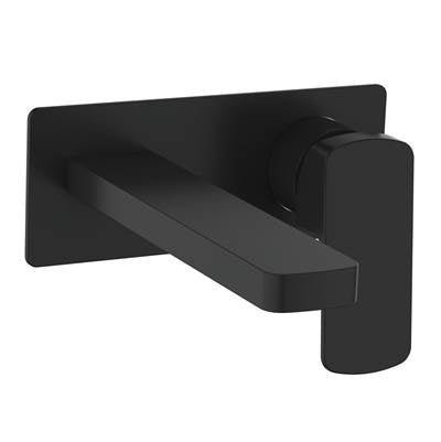 Vogt BF.NU.1410.MB- Niveau Wall Mount Lavatory Faucet With Plate Mb