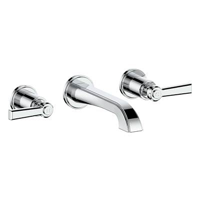 Vogt BF.Z1.1500.CC- Zehn Wall Mount Lavatory Faucet without Pop-Up Chrome