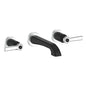 Vogt BF.Z1.1500.SB- Zehn Wall Mount Lavatory Faucet without Pop-Up Stainless Steel Matte Black