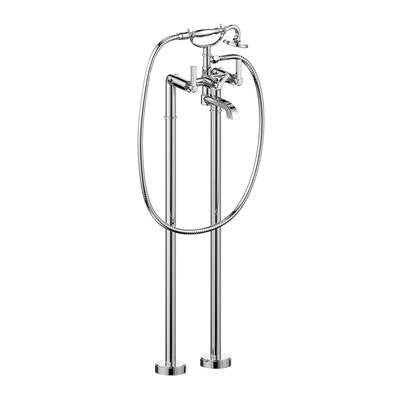 Vogt BF.Z1.2100.CC- Zehn Floor Mount Tub Filler Chrome