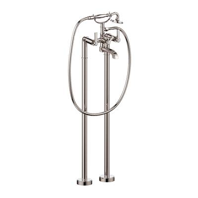 Vogt BF.Z1.2100.PN- Zehn Floor Mount Tub Filler Polished Nickel