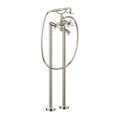 Vogt BF.Z3.2100.PN- Zehn Floor Mount Tub Filler Polished Nickel