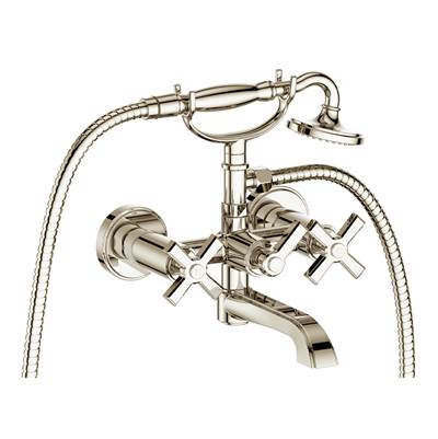 Vogt BF.Z4.2200.PN- Zehn Wall Mount Tub Filler Polished Nickel