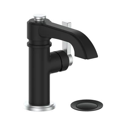 Vogt BF.ZN.1001.SB- Zehn Lavatory Faucet with Pop-Up Stainless Steel Matte Black