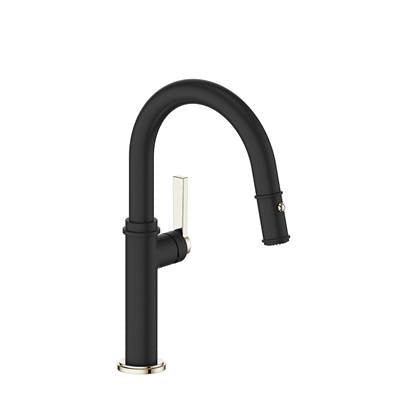 Vogt KF.13ZN.1112.PB- Zehn Bar Faucet Polished Nickel Matte Black