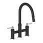 Vogt KF.17ZN.1112.CB- Zehn Bridge Kitchen Faucet Chrome Matte Black
