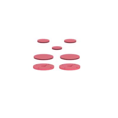 Vogt MRC14.FP - Vogt Mond Colour Accents For 2/3-Way Shower Set With Moon Handles Fp