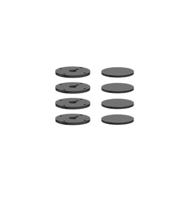 Vogt MRC18.MB - Vogt Mond Colour Accents For High-Flow Valve With 3 Stops And Moon Handles Mb