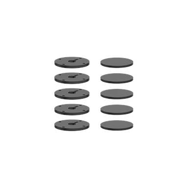 Vogt MRC20.MB - Vogt Mond Colour Accents For High-Flow Valve With 4 Stops And Moon Handles Mb