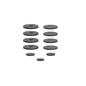 Vogt MRC24.MB - Vogt Mond Accent Pieces For 3/4'' Shower Set With Moon Handles Mb