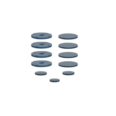 Vogt MRC24.ME - Vogt Mond Accent Pieces For 3/4'' Shower Set With Moon Handles Me