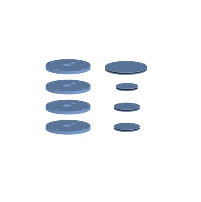 Vogt MRC25.AZ - Vogt Mond Accent Pieces For 3/4'' Shower Set With Cross/Crescent Handles Az