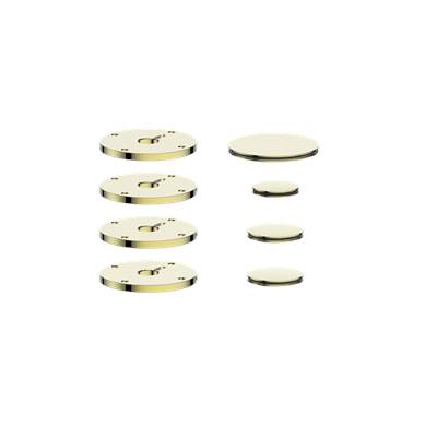Vogt MRC25.BG - Vogt Mond Accent Pieces For 3/4'' Shower Set With Cross/Crescent Handles Bg