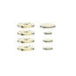 Vogt MRC25.BG - Vogt Mond Accent Pieces For 3/4'' Shower Set With Cross/Crescent Handles Bg