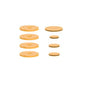 Vogt MRC25.BH - Vogt Mond Accent Pieces For 3/4'' Shower Set With Cross/Crescent Handles Bh