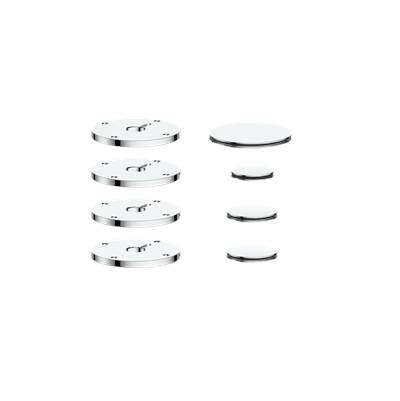 Vogt MRC25.CC - Vogt Mond Accent Pieces For 3/4'' Shower Set With Cross/Crescent Handles Cc