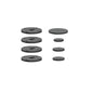Vogt MRC25.MB - Vogt Mond Accent Pieces For 3/4'' Shower Set With Cross/Crescent Handles Mb