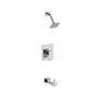 Vogt SET.AP.110.400.CC- Kapfenberg 1-Way Pressure Balanced Set - Showerhead and Handheld Chrome