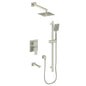 Vogt SET.KG.310.310.BN- Kapfenberg 3-Way Pressure Balanced Shower Set Brushed Nickel