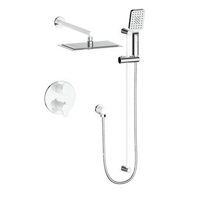 Vogt SET.LN.220.210.CW- Lusten 2-Way Th Set - Rainhead And Handheld Cc/Gw