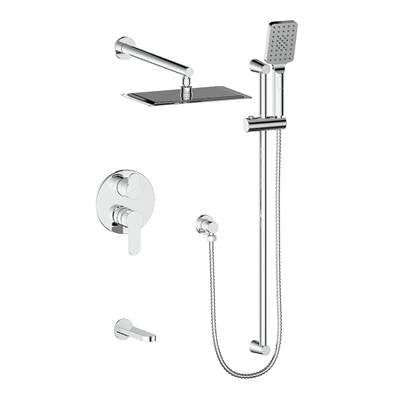 Vogt SET.LN.310.310.CC- Lusten 3-Way Pb Shower Set Cc