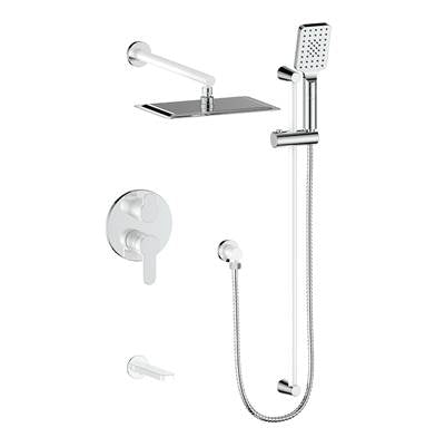Vogt SET.LN.310.310.CW- Lusten 3-Way Pb Shower Set Cc/Gw