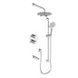 Vogt SET.OR.320.320.CC- 3-Way Thermostatic Shower Set with 10' Rainhead Chrome