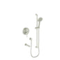 Vogt SET.WL.210.500.BN- 2-Way Pressure Balanced Set - Handheld and Spout Brushed Nickel