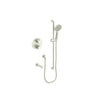 Vogt SET.WL.220.500.BN- 2-Way Thermostatic Set - Handheld and Spout Brushed Nickel