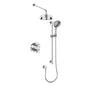Vogt SET.Z4.220.210.CC- 2-Way Thermostatic Set - Rainhead and Handheld Chrome