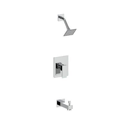 Vogt TM.AP.110.400.CC- Kapfenberg Trim for 1-Way Pressure Balanced Set - Showerhead and Handheld Chrome