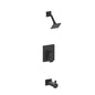 Vogt TM.AP.110.400.MB- Kapfenberg Trim for 1-Way Pressure Balanced Set - Showerhead and Handheld Matte Black