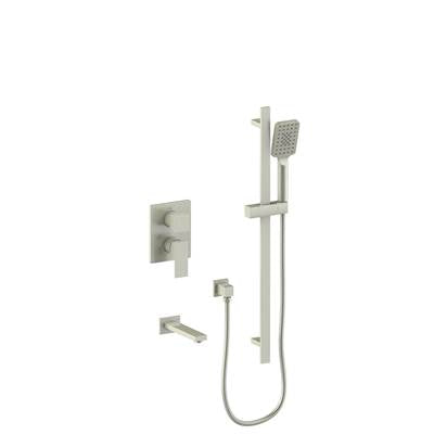 Vogt TM.KG.210.500.BN- Kapfenberg Trim for 2-Way Pressure Balanced Set - Handheld and Spout Brushed Nickel