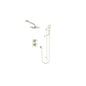 Vogt TM.KG.220.210.BN- Kapfenberg Trim for 2-Way Thermostatic Set - Rainhead and Handheld Brushed Nickel
