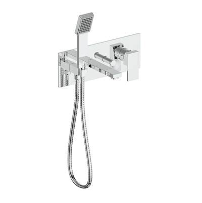 Vogt TM.KG.2200.CC- Kapfenberg Trim for Wall Mount Tub Filler Chrome