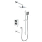 Vogt TM.KG.310.310.CC- Kapfenberg Trim for 3-Way Pressure Balanced Shower Set Chrome