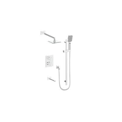 Vogt TM.KG.320.310.CC- Kapfenberg Trim for 3-Way Thermostatic Shower Set Chrome