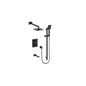 Vogt TM.KG.320.310.MB- Kapfenberg Trim for 3-Way Thermostatic Shower Set Matte Black