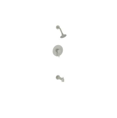 Vogt TM.OR.110.400.BN- Worgl Trim for 1-Way Pressure Balanced Set - Showerhead and Handheld Brushed Nickel