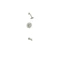 Vogt TM.OR.110.400.BN- Worgl Trim for 1-Way Pressure Balanced Set - Showerhead and Handheld Brushed Nickel