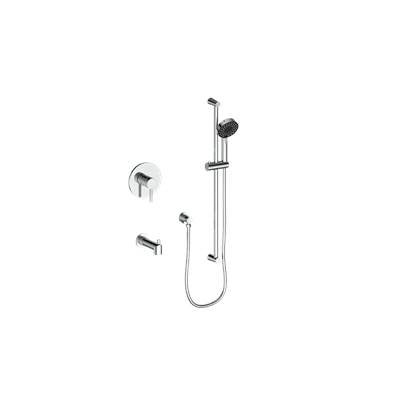 Vogt TM.OR.110.500.CC- Worgl Trim for 1-Way Pressure Balanced Set - Handheld and Spout Chrome