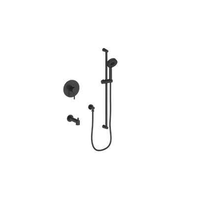Vogt TM.OR.110.500.MB- Worgl Trim for 1-Way Pressure Balanced Set - Handheld and Spout Matte Black
