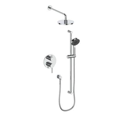 Vogt TM.OR.210.210.CC- Worgl Trim for 2-Way Pressure Balanced Set - Rainhead and Handheld Chrome