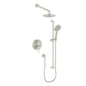 Vogt TM.WL.210.210.BN- Worgl Trim for 2-Way Pressure Balanced Set - Rainhead and Handheld Brushed Nickel
