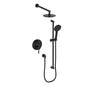 Vogt TM.WL.210.210.MB- Worgl Trim for 2-Way Pressure Balanced Set - Rainhead and Handheld Matte Black