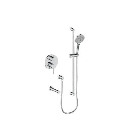 Vogt TM.WL.210.500.CC- Worgl Trim for 2-Way Pressure Balanced Set - Handheld and Spout Chrome