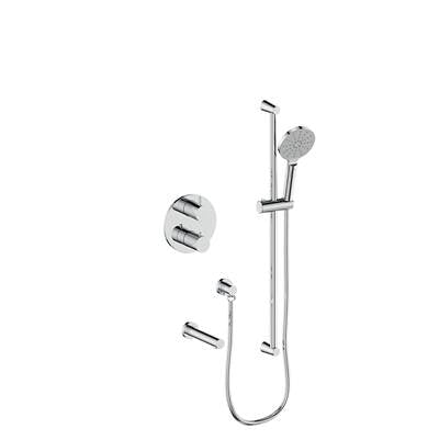 Vogt TM.WL.220.500.CC- Worgl Trim for 2-Way Thermostatic Set - Handheld and Spout Chrome