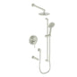 Vogt TM.WL.310.310.BN- Worgl Trim for 3-Way Pressure Balanced Shower Set Brushed Nickel